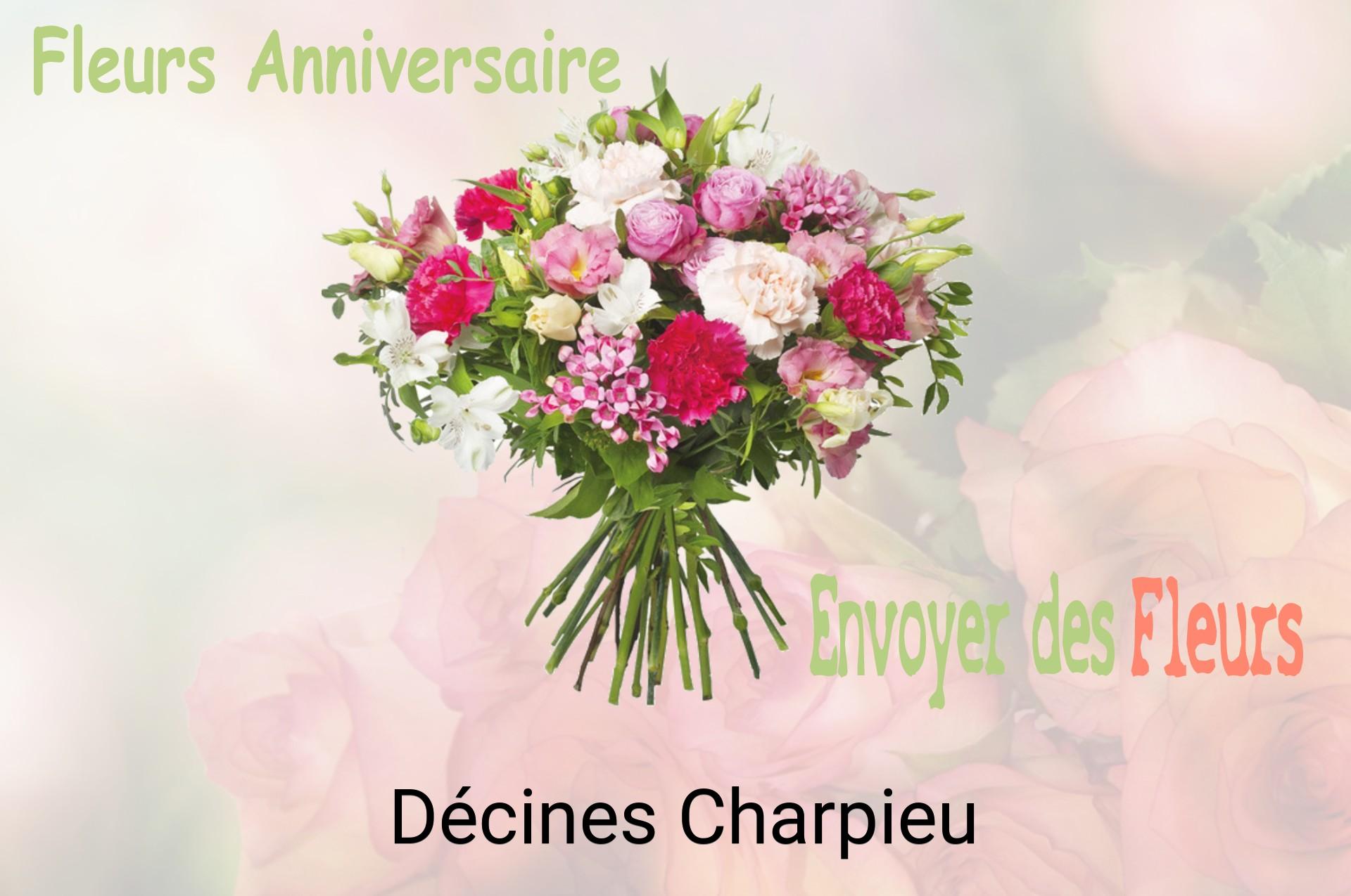 Bouquet de fleurs d’anniversaire livré à Décines-Charpieu