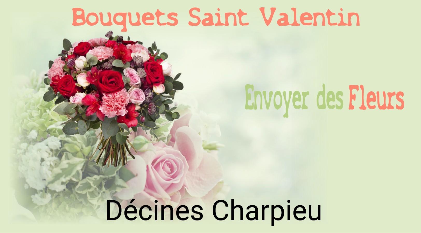 Roses de Saint-Valentin livrées à Décines-Charpieu